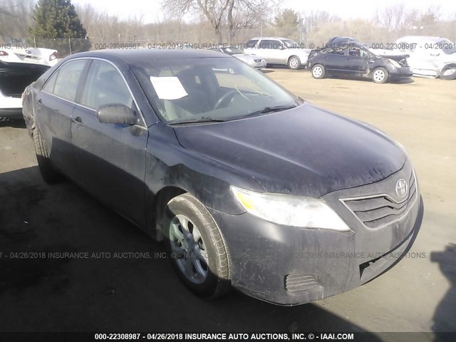 4T4BF3EK6BR168483 - 2011 TOYOTA CAMRY SE/LE/XLE BLACK photo 1