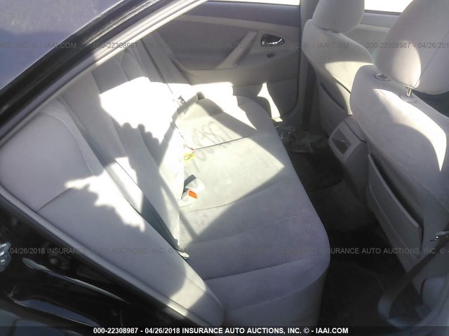 4T4BF3EK6BR168483 - 2011 TOYOTA CAMRY SE/LE/XLE BLACK photo 8
