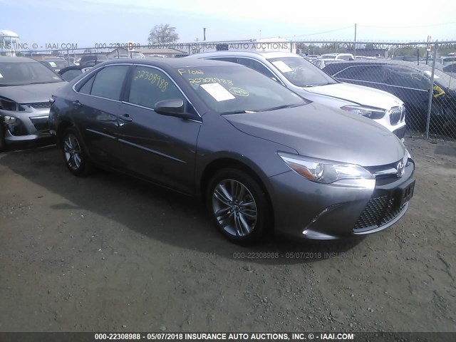 4T1BF1FK7HU314878 - 2017 TOYOTA CAMRY LE/XLE/SE/XSE GRAY photo 1
