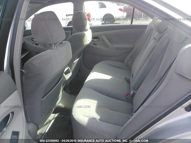 4T1BE46K47U155613 - 2007 TOYOTA CAMRY NEW GENERAT CE/LE/XLE/SE SILVER photo 8