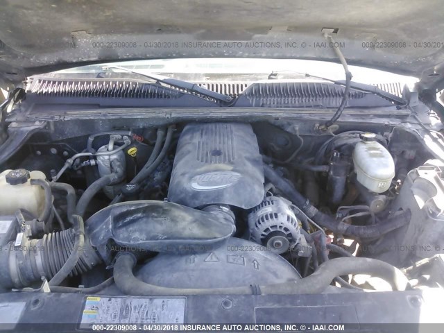 1GCEK19T33E164918 - 2003 CHEVROLET SILVERADO K1500 GRAY photo 10