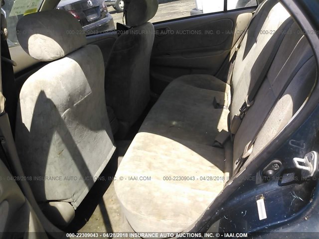 2T1BR12E6YC277122 - 2000 TOYOTA COROLLA VE/CE/LE 蓝色 照片 8