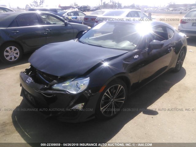 JF1ZNAA1XF8711663 - 2015 TOYOTA SCION FR-S შავი ფოტო 2