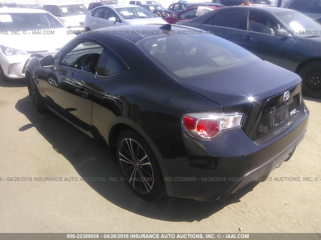 JF1ZNAA1XF8711663 - 2015 TOYOTA SCION FR-S შავი ფოტო 3