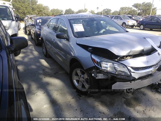 1G11B5SL5FF178083 - 2015 CHEVROLET MALIBU LS 银色 照片 1