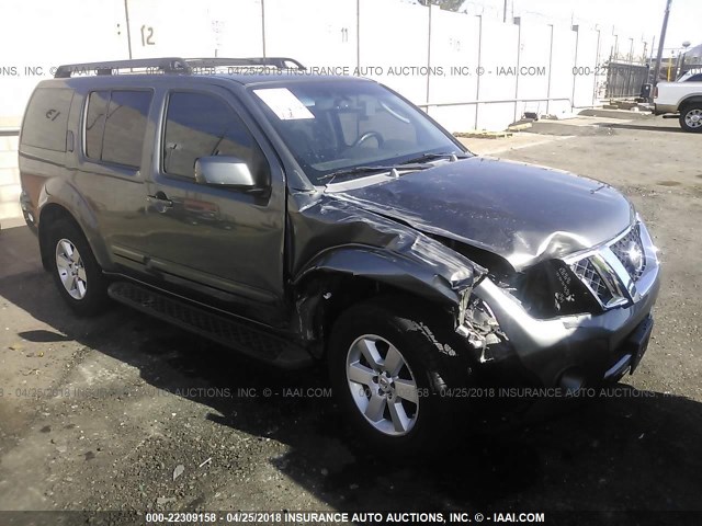 5N1AR18U68C602026 - 2008 NISSAN PATHFINDER S/LE/SE GRAY photo 1