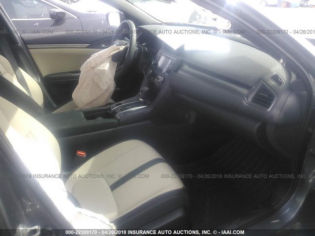 SHHFK7H41HU210283 - 2017 HONDA CIVIC SPORT 灰色 照片 5