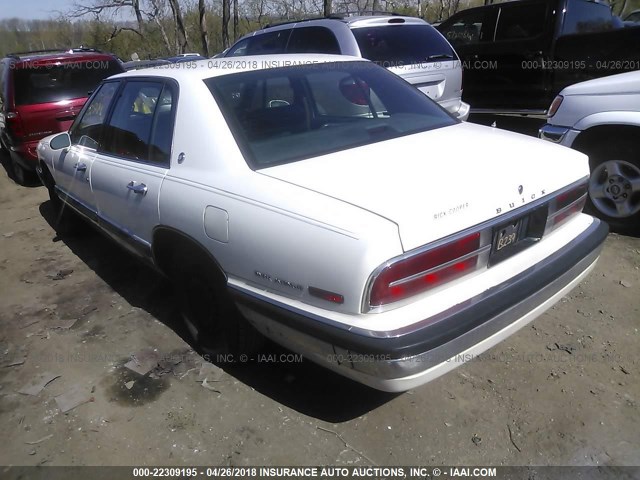 1G4CW53L4N1646394 - 1992 BUICK PARK AVENUE  WHITE photo 3