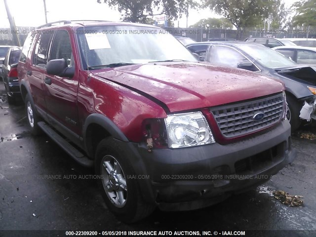 1FMZU62K74UB20594 - 2004 FORD EXPLORER XLS/XLS SPORT RED photo 1