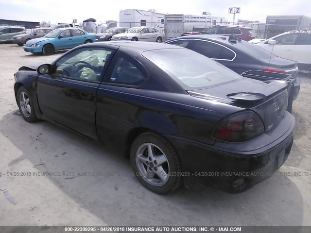 1G2NW12EX3C275238 - 2003 PONTIAC GRAND AM GT BLACK photo 3