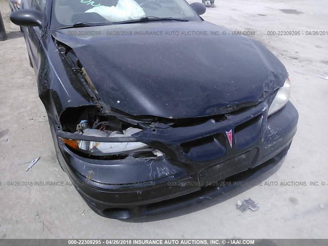 1G2NW12EX3C275238 - 2003 PONTIAC GRAND AM GT BLACK photo 6