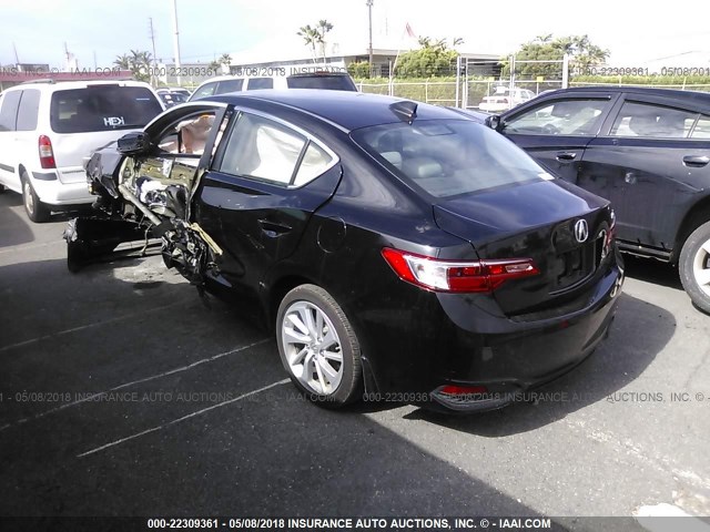 19UDE2F75GA018471 - 2016 ACURA ILX PREMIUM/TECH BLACK photo 3