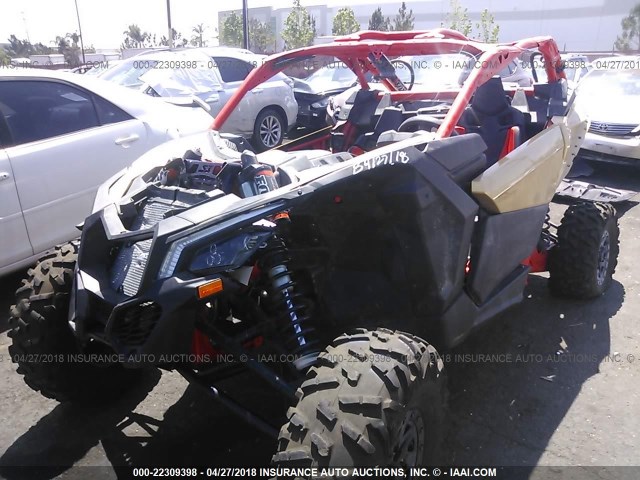 3JBVXAW25HK000048 - 2017 CAN-AM MAVERICK X3 X RS TURBO R ORANGE photo 2