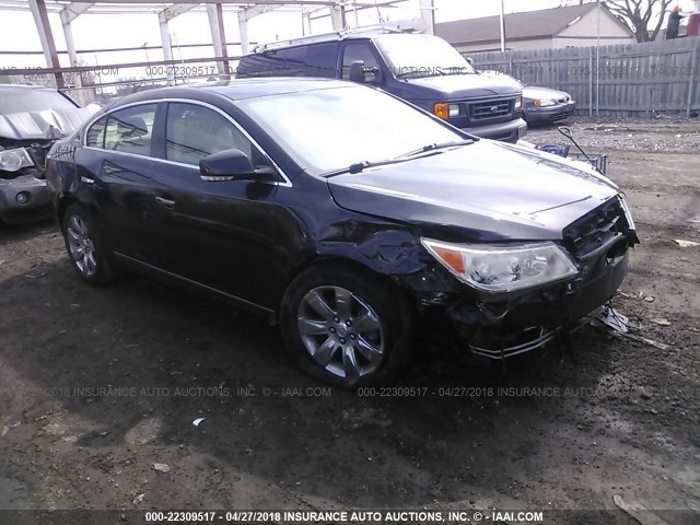 1G4GE5GD1BF362324 - 2011 BUICK LACROSSE CXS BLACK photo 1