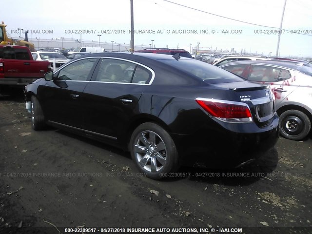 1G4GE5GD1BF362324 - 2011 BUICK LACROSSE CXS BLACK photo 3