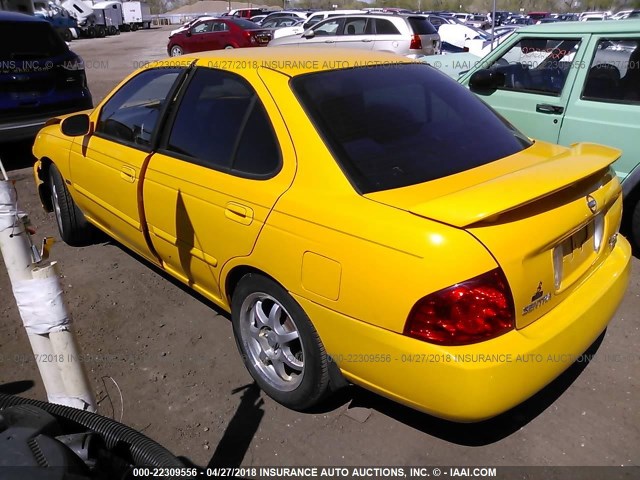 3N1CB51D96L612136 - 2006 NISSAN SENTRA 1.8/1.8S YELLOW photo 3