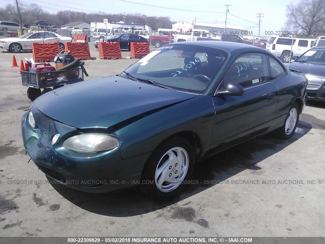 3FAKP1132XR146337 - 1999 FORD ESCORT ZX2/COOL/HOT GREEN photo 2