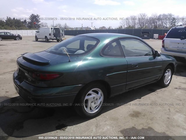 3FAKP1132XR146337 - 1999 FORD ESCORT ZX2/COOL/HOT GREEN photo 4