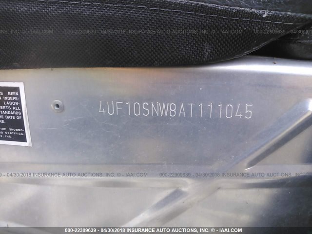 4UF10SNW8AT111045 - 2010 ARCTIC CAT CROSSFIRE 8  Ağ foto 10