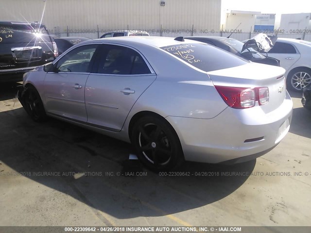 1G11B5SAXDF196011 - 2013 CHEVROLET MALIBU LS ვერცხლისფერი ფოტო 3