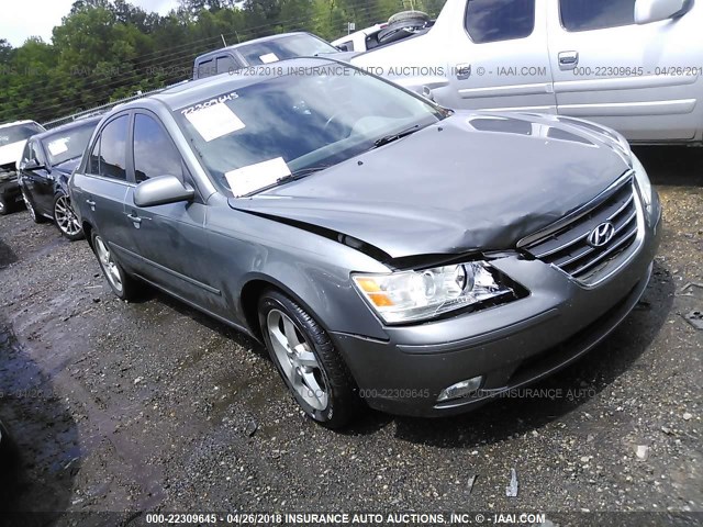 5NPEU46F19H461060 - 2009 HYUNDAI SONATA SE/LIMITED GRAY photo 1