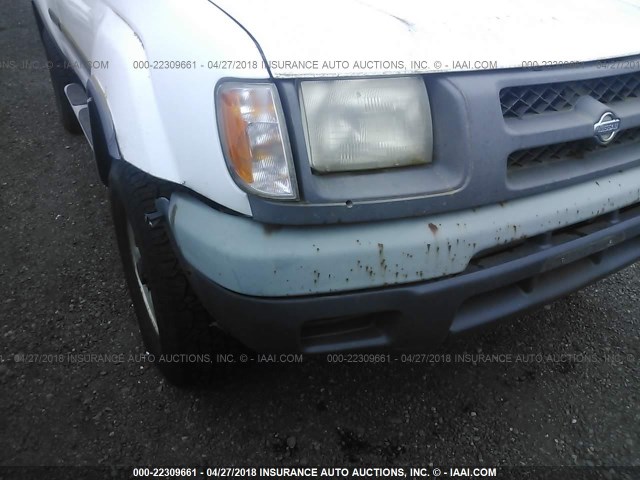 5N1ED28Y81C549666 - 2001 NISSAN XTERRA XE/SE WHITE photo 6