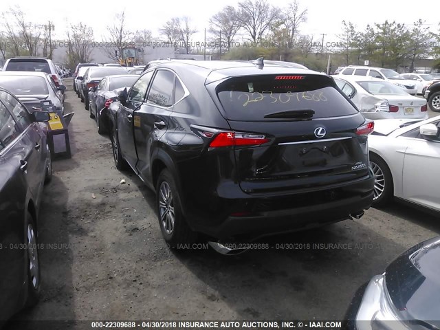 JTJBARBZ0H2107861 - 2017 LEXUS NX 200T/BASE/F SPORT BLACK photo 3