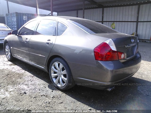 JNKAY01E37M313245 - 2007 INFINITI M35 SPORT TAN photo 3