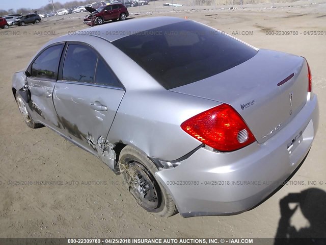 1G2ZF57B084190353 - 2008 PONTIAC G6 VALUE LEADER/BASE SILVER photo 3