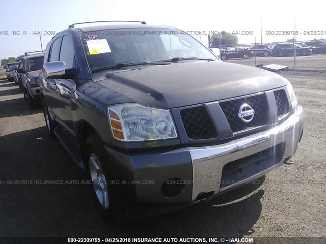 5N1AA08BX4N700068 - 2004 NISSAN ARMADA SE/LE GRAY photo 6