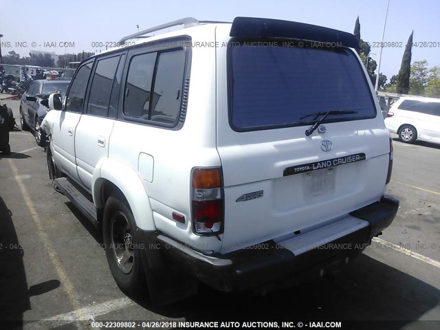 JT3HJ85J9V0179554 - 1997 TOYOTA LAND CRUISER HJ85 WHITE photo 3