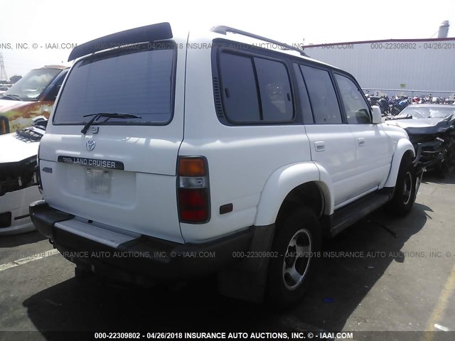 JT3HJ85J9V0179554 - 1997 TOYOTA LAND CRUISER HJ85 WHITE photo 4