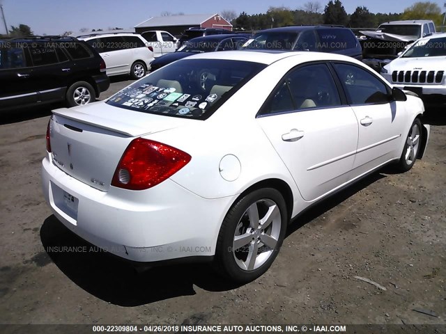 1G2ZM577674268246 - 2007 PONTIAC G6 GTP WHITE photo 4