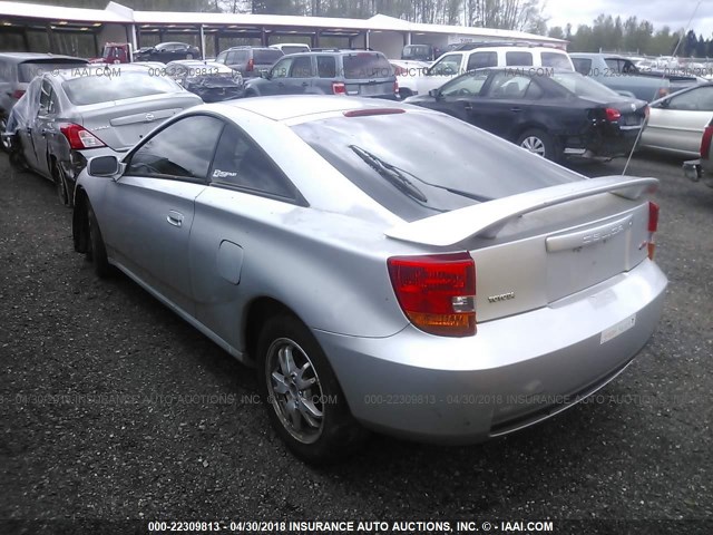 JTDDY32T4Y0020119 - 2000 TOYOTA CELICA GT-S SILVER photo 3