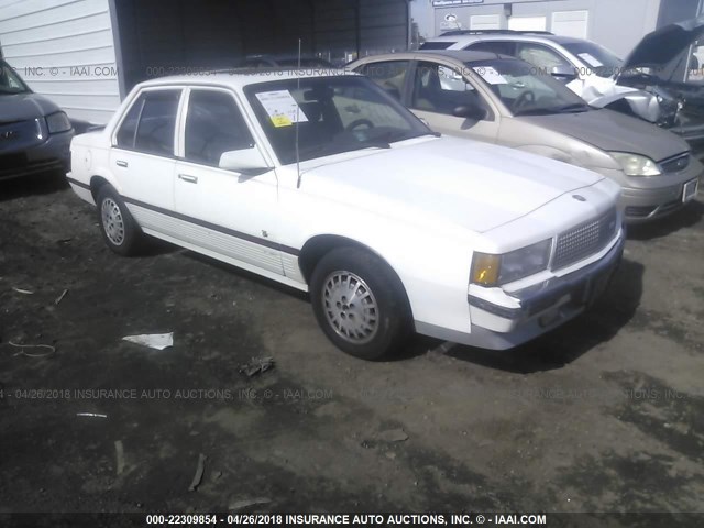 1G6JG51W9HJ507438 - 1987 CADILLAC CIMARRON WHITE photo 1