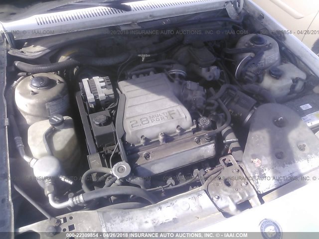 1G6JG51W9HJ507438 - 1987 CADILLAC CIMARRON WHITE photo 10