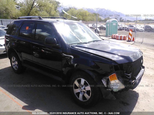 1FMCU94729KD02139 - 2009 FORD ESCAPE LIMITED BLACK photo 1