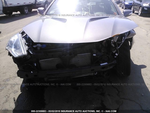 KMHHU6KJ9DU101385 - 2013 HYUNDAI GENESIS COUPE 3.8L SILVER photo 6