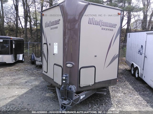 4X4TRLF25E1858167 - 2014 FOREST RIVER ROCKWOOD WINDJAMMER  BROWN photo 10