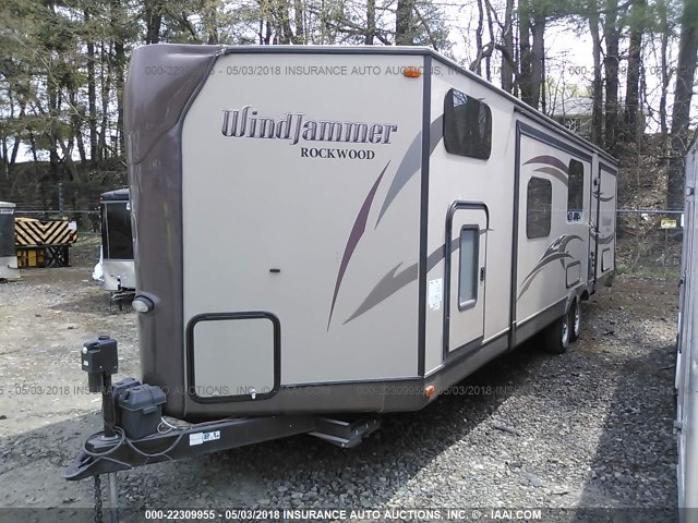 4X4TRLF25E1858167 - 2014 FOREST RIVER ROCKWOOD WINDJAMMER  棕色 照片 2