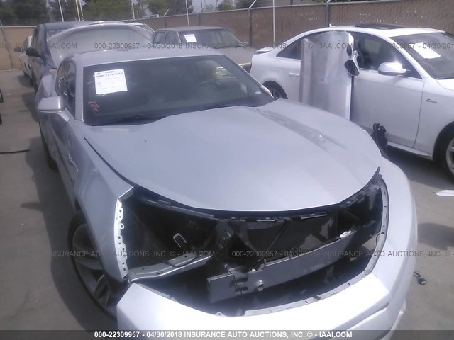 1G1FA1RXXJ0104079 - 2018 CHEVROLET CAMARO LS SILVER photo 1