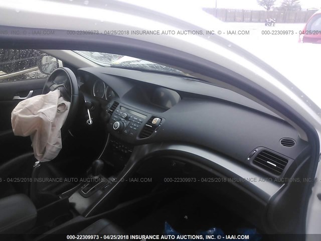 JH4CU2F60EC001016 - 2014 ACURA TSX TECH WHITE photo 5