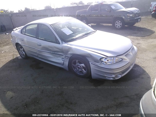 1G2NW52E72M660465 - 2002 PONTIAC GRAND AM GT SILVER photo 1