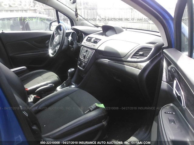 KL4CJBSB4DB188840 - 2013 BUICK ENCORE CONVENIENCE 蓝色 照片 5