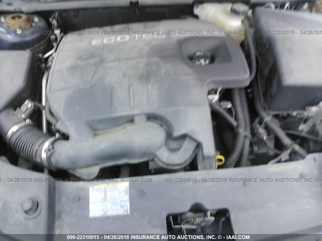 1G1ZH57B784283854 - 2008 CHEVROLET MALIBU 1LT 蓝色 照片 10