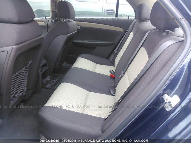 1G1ZH57B784283854 - 2008 CHEVROLET MALIBU 1LT 蓝色 照片 8