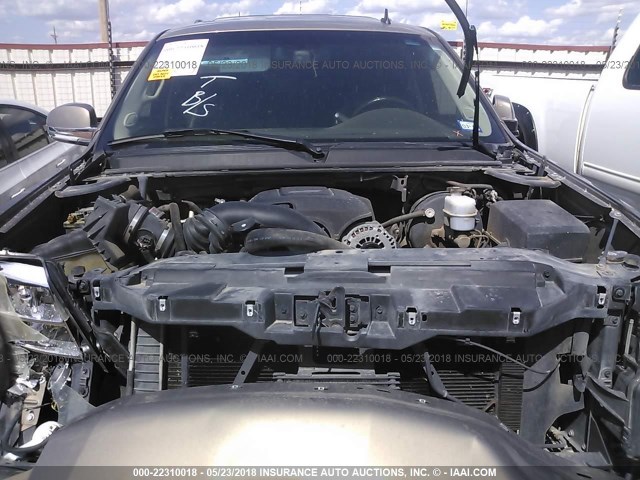 1GYFK63867R260167 - 2007 CADILLAC ESCALADE LUXURY ნაცრისფერი ფოტო 10