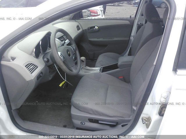 1G1ZB5E08CF223212 - 2012 CHEVROLET MALIBU LS WHITE photo 5