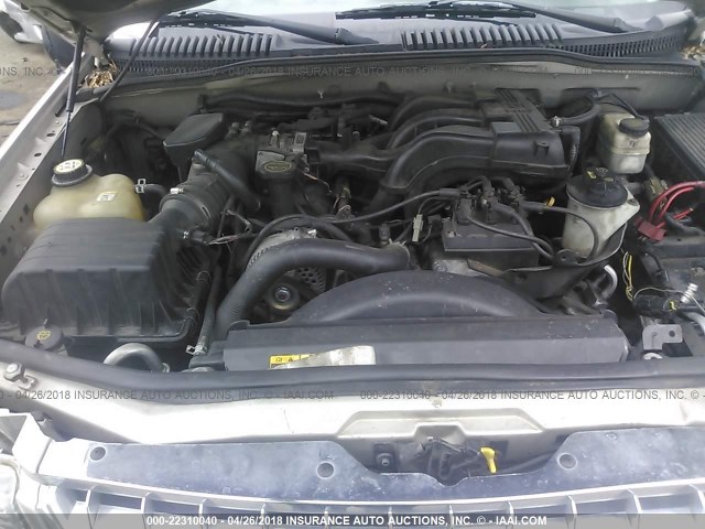 1FMZU73E15ZA05850 - 2005 FORD EXPLORER XLT/XLT SPORT/NBX SILVER photo 10
