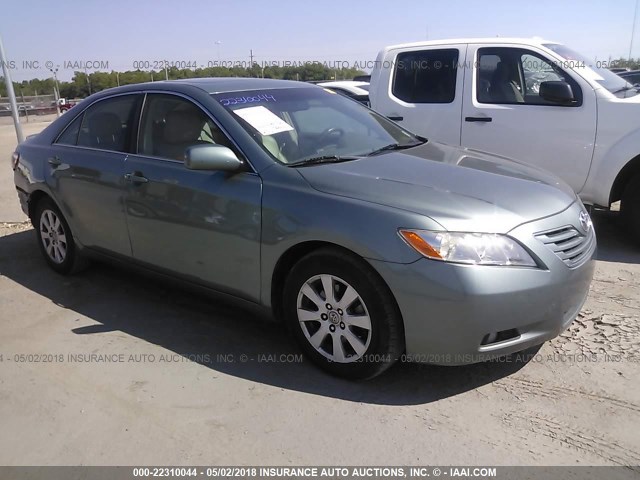 4T1BK46KX8U566458 - 2008 TOYOTA CAMRY LE/XLE/SE GREEN photo 1